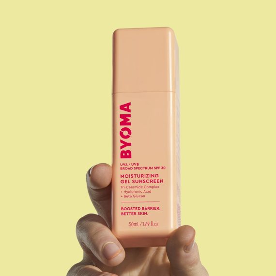 BYOMA Moisturizing Gel Sunscreen SPF 30, Barrier Repair, 50ml